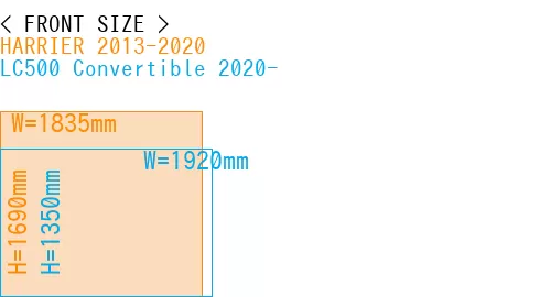 #HARRIER 2013-2020 + LC500 Convertible 2020-